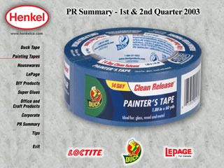 Henkel Consumer Adhesives CD-ROM